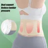 Brace de dos mince de courroie minceur pour la douleur du bas du dos sport Lombaire Support de la ceinture de dos pour le bas du dos Hernia Disc Relief Pain 240409