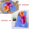 Towel Custom Gerberas Closeup Towels Microfiber Travel Fabric Quick Drying Printing Absorbent Wearable Beach Hair