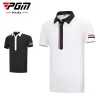 PGM Children's Golf Short Short Boys Girls Shirts da golf per bambini T-shirt Summer Sports Sports Polo perforato Collaro YF597