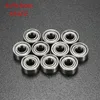 10pcs/setミニチュア684zz 693zz 6700zzボールベアリングモータークアッドコプターローラーベアリングスチール10x19x5mm