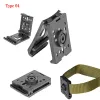 Hunting Kydex Waist Clip Tek Lok Belt Loops Belt Clip For Knife Kydex Sheath/Holster K Sheath Scabbard Kit Gun Holster Clip