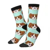 Herrensocken lustiger glücklicher Happy Pet Boxer Retro Harajuku Littlest Shop Hip Hop Neuheit Casual Crew Crazy Socken Geschenk gedruckt