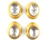 1 uppsättning av 4st Gold Silver Reflector Volume Tone Electric Guitar Knobs For LP SG Style Electric Guitar helhet 3837885