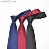 Pescoço amarra os homens amarra a seda amarra Mulberry Silk Trey masculino Business Professional Tieq