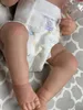 50 cm full kropp silikon vinyl återfödda flickor docka handgjorda födda bebe docka för barn gåvor 240409