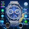 EKG+PPG Bluetooth Talk Smart Watch GPS Sport Tracking Compass 1,5 cala 454*454 HD Pixel Smartwatch Mężczyźni dla Android iOS+Box