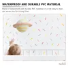 Muurstickers sticker sticker kinderkamer stickers hagelslag kleurrijke kamer regenboog diy decor pastel baby kinderen polka mini aquarel