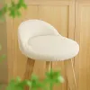 Couvre-tabouret plus bas rond