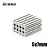 50-500pcs 5x6 5x7 5x8 5x10 5x20mm N35 NDFEB Magnet rotondo rotondo Super potente Disco