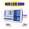 2 3 4 5 eixos dro grande lcd leitura digital 13 idiomas 7 '' Exibição grande YH800-2V YH800-3V YH800-4V YH800-5V DB9 TTL SINAL