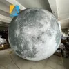 Anpassad storlek Uppblåsbar jättemåne med LED för omvandling av evenemangsutrymme