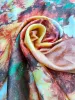 Ny van Gogh Oil Målning Silk Scarf Women Designer Vase With Sunflower Shawl Long Bandana Foulard Femme Soft Hijab 180cm YD0865