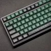 Комбаты оригинальные пользовательские секретные лесные клавиши Green KCA Profile Dye Сублимация ANSI Layout с ISO Enter для механической клавиатуры
