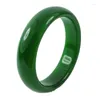 Bangle Fashion Natural Green Jade Jewelry Accessoires pour femmes cadeaux de jades véritables bracelets en pierre