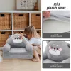 Klappes Kindersofa Plüsch Sessel für Bett Kinder Sessel Babys Perlecencent