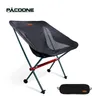 Pacoone Outdoor Portable Camping Chare Oxford Cloth Folding Leghten Seat For Fishing BBQ Picnic Beach Ultralight Chairs 240329