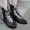 Medieval Steampunk Vintage Buty Lolita Skórzowe buty Krzyż koronkowy łowca łowcy królowa cosplay dla kobiet