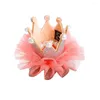 Abbigliamento per cani Forniture per feste carine Accessori per gatti Cappello Cappuccio cuccioli per petpin Kitten Princess Crown