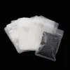 20 PCS Matte Transparent Zip Plastic Bag Alody Pouch