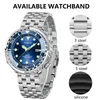 Zegarek na rękę Lige Man Watch 5atm Casual Sport Waterproof Waterproof Kwarcowe zegary ze zegarkami stalowymi z stalowymi ramkami