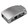 Wiistar VGA till AV RCA Converter VGA till AV S Video Video Adapter Switch Box TV PC 1080p Gratis frakt