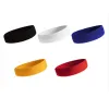 Summer Sports Yoga Headbands For Women Simple Adjustable Men Running Absorb Sweat Elastic Hair Bands Solid Color Headband