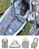 Теплый детский спальный мешок Envelope Winter Kid Sleepsack Speemuff Stroller вязаный мешок для сна.