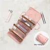 Storage Bags Cosmetic Bag Makeup Sack Pouch Large Capacity Detachable Travelling Supplies Multicolored 4 In 1 Toiletries