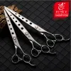 Fenice 7/7.5/8 Inch Jp440c Pet Dogs Gromming Scissors Straight Shears Sharp Edge Animals Cat Hair Cutting Barber Tools