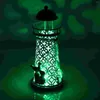 Candle Holders Home Decoration Lights Electronic Lamp Ornament Lighthouse Stand Beautiful Desktop Adornment Creative