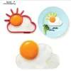 Petit-déjeuner Omelette Moule Silicone à œufs Pancake Shaper Shaper Cooking Tool DIY ACCESSOIRES DE CUITS