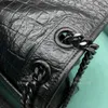 Umhängetaschen Designer Handtasche Medium in Vintage Leder Alligator Fashion Woman Bag 10A Mirror 1: 1 Qualität Luxuskettenbeutel mit Kiste WY036C