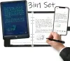 Pen 3in1 Ophaya Smart Pen Writing Set Syncpen Giftuppsättning: pennan, dcoded anteckningsbok, återanvändbar pad, bluetooth, trådlös, iOS, Android