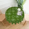 Table Cloth Dandelion Tablecloth Vintage Print Protection Round Cover Graphic For Home Picnic Events Party