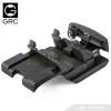 Simulated Cockpit Central Control Seat Interior with Motor Cooling Fan for 1/18 RC Crawler Car Traxxas TRX4M Bronco Upgrade Part