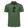 Herren Polos Sommer Kurzarm Polo Hemd Militärtaktische T-Shirt Männer schnell trockene Outdoor Armee Spezialkräfte physische Fitness Kleidung