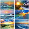 Evershine 5d Diamond Painting Cross Stitch Stitch Full Square Mosaic Brodery Sea Picture de strass diamant art