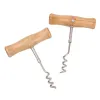 1pc vinflasköppnare Professional Waiter's Corkscrew Manual Wine Key for Servers Wine Cork Remover For Bar Wine Opener