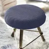 Stol täcker Coccyk Wedge Cushion Round Pall Cover Hushållens damm svivelstol för utomhusstolar