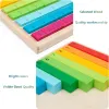 Kinderen Montessori Math Toys Parish Color Cognitive Board Fractional Stick Arithmetic Learning Educatief speelgoed voor kinderen