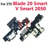 Voor ZTE Blade V2020 V SMART Vita 2050 8010 9000 USB -laad Dock Port Flex Cable Repair -onderdelen