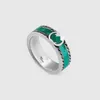 Fashion Unisex Ggitily Ring Gu Luxury Ring per uomini donne unisex Ghost Designer Rings Gioielli Sliver Colore con Box Counge Ring A12
