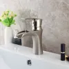 Zappo New Bath Basin Faucet Brass Black Chrome Faucet Brush Nickel Sinkel 믹서 탭 허영 Hot Cold Water 욕실 수도꼭지