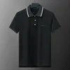 Klassieke herenpolo shirt zomer casual polo mode geborduurd gedrukt poloshirt hoge kwaliteit korte mouwen t-shirt 90138