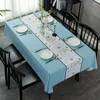 Table Cloth 2024 Waterproof Oil-proof Anti-scalding Disposable Rectangular