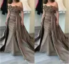 2024 Off Shoulder Mother of the Bride Dresses Appliques Detachable Mermaid Mother Gowns Formal Evening Mother's Wear