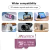 Cartes ReleTech 32 Go 64 Go 128 Go 256 GBU3 A1 TF Carte Micro SD La carte est utilisée pour conduire un enregistreur / téléphone mobile / appareil photo / affichage