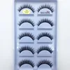 33 Style 10/50/100 Boîtes 5 paires Natural 3D vison faux cils maquillage faux œil cils fausses cils maquilleurs outils de beauté en gros 240327