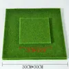 Decorative Flowers 1PCS Artificial Grass Mat Grassland Moss Lawn Turf Carpet Carpetfaux For DIY Micro Landscape Home Floor Wedding