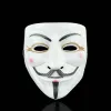 Halloween Cosplay Masks V för Vendetta Movie Anonym Mask for Adult Kids Film Theme Mask Party Gift Cosplay Costume Accessory